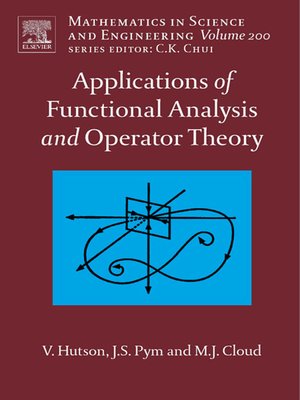 cover image of Applications of Functional Analysis and Operator Theory